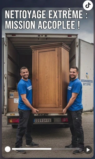 Nettoyage extrême après chaque débarras