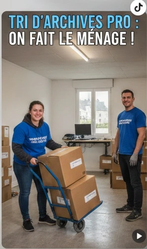 Tri d'archives et destruction document confidentiels